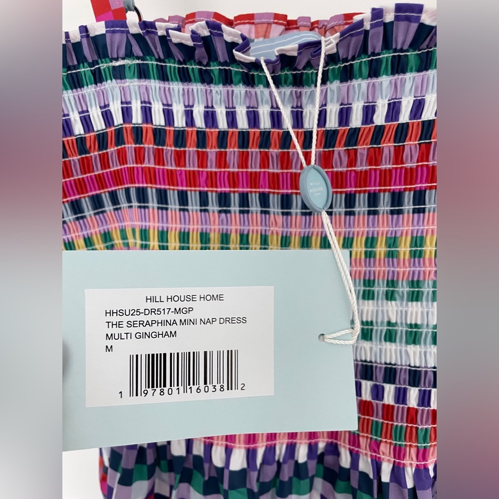 Hill House Home Seraphina Dress – Multi Gingham | Medium | NWT - Picture 13 of 14
